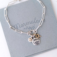 Big Link Paperclip Bracelet - Build Your Own
