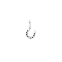 Horseshoe small sculpted charm