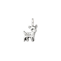 Deer sculpted charm