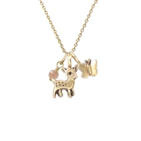 Deer sculpted charm