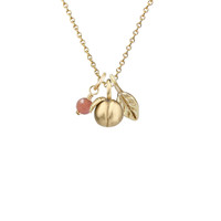 Peach Necklace