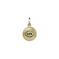 Evil Eye coin charm