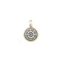 Nautical Wheel charm