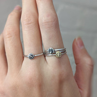 Stacking Letter Rings