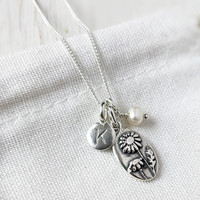 Bouquet Charm Necklace