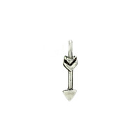 Arrow silver charm