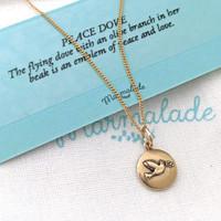 Peace Dove Necklace 