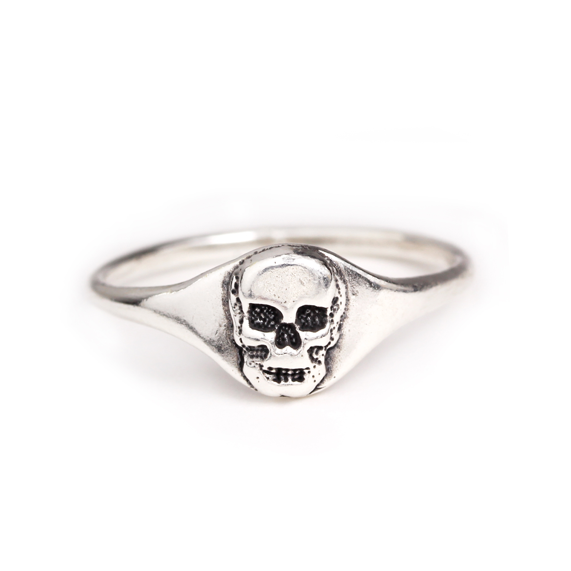 Skull Signet Ring - Marmalade