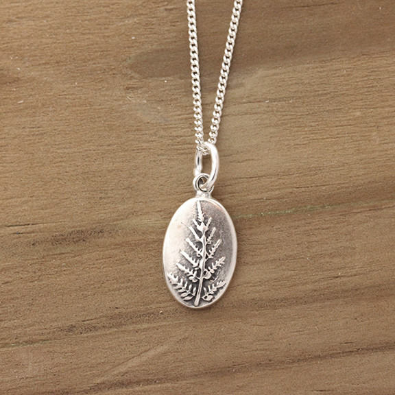 Silver Fern Necklace - Marmalade Designs