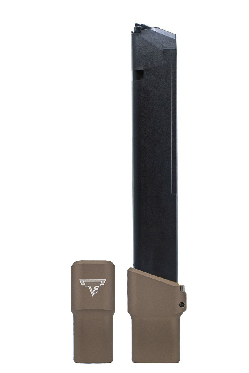 10 Ultralight Base Pad For Glock PCC 9mm 30/31/33 Round OEM Magazines -  Taran Tactical Innovations