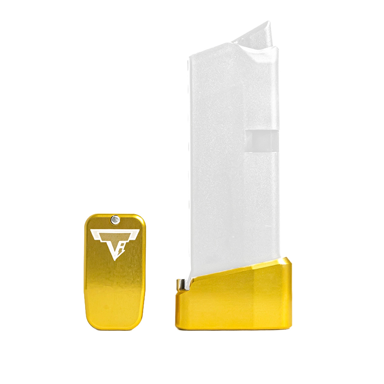 2 Base Pad For Glock 43 9mm OEM Magazines - Taran Tactical Innovations