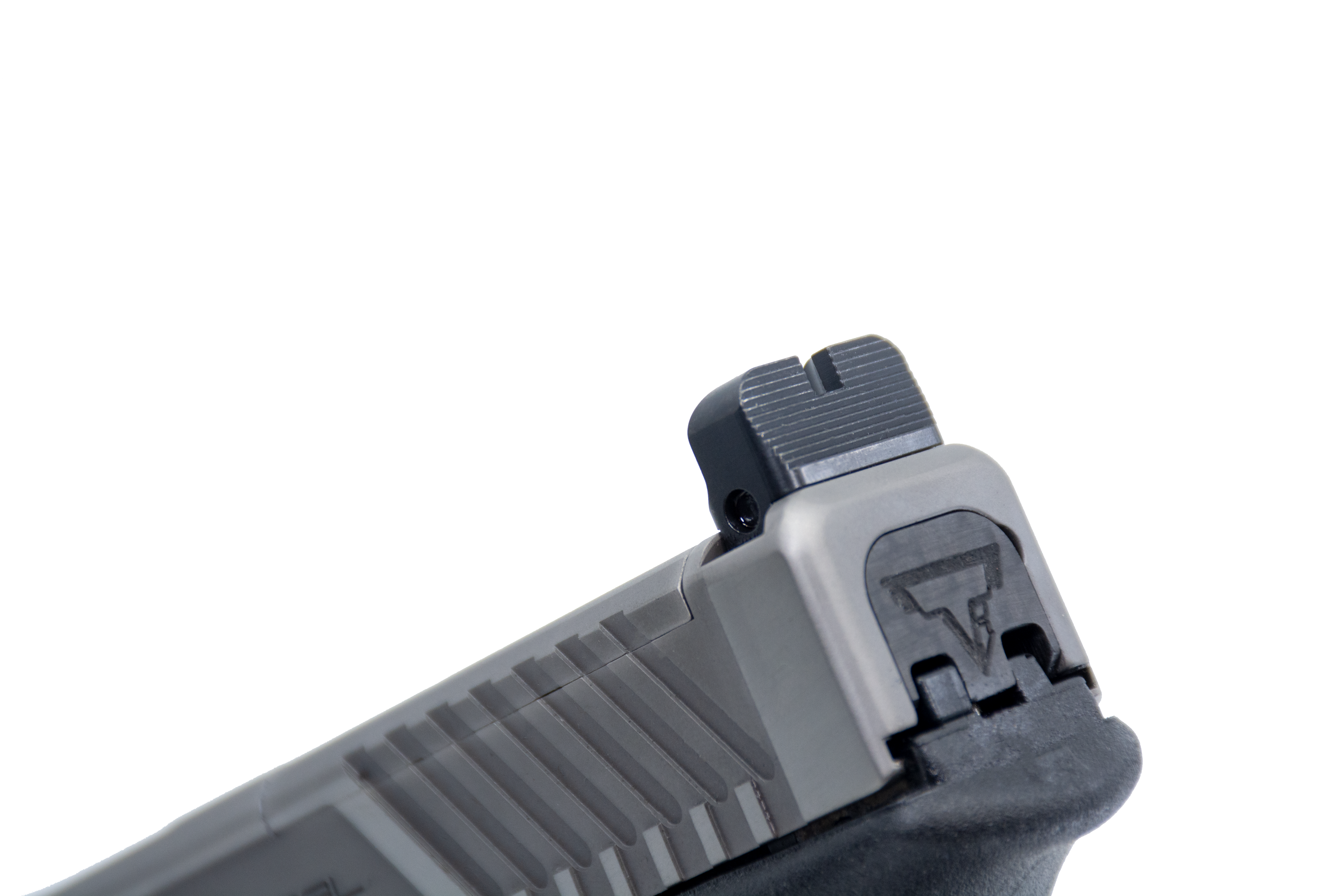 Fusion Firearms Fiber Optic Adjustable Sight Set – Fits Glock 17-43 & 1911 – Black Steel