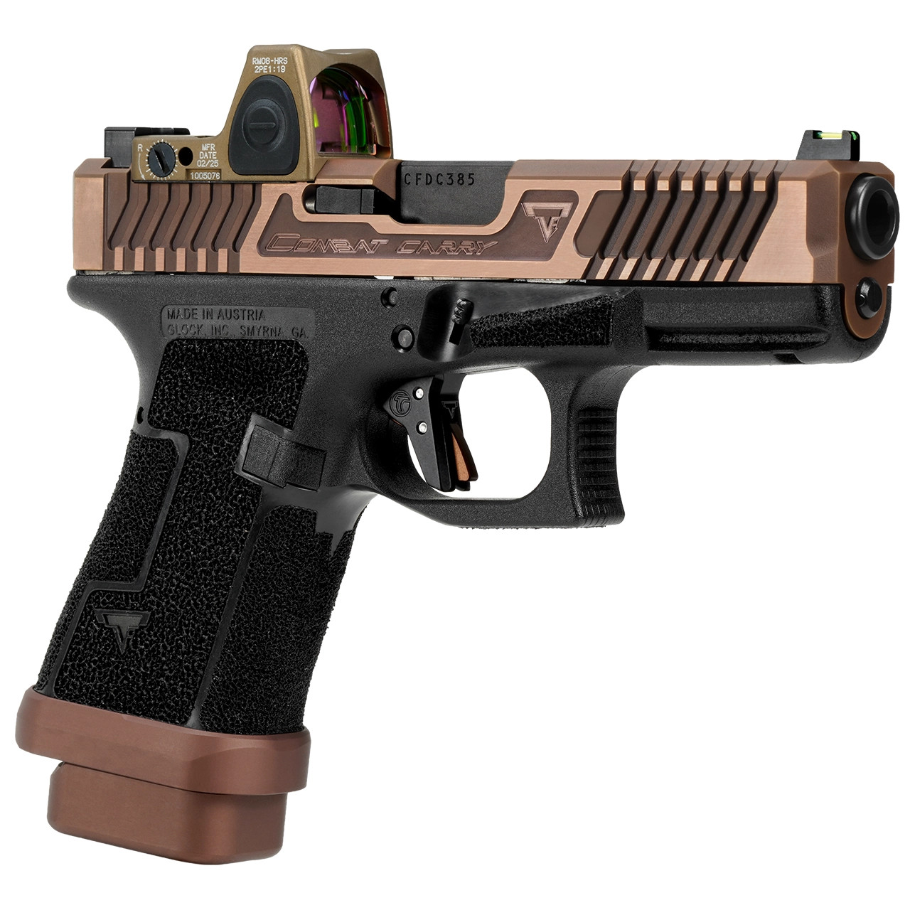 TTI G19 Gen 3 Combat Carry Copperhead w/ Trijicon RMR