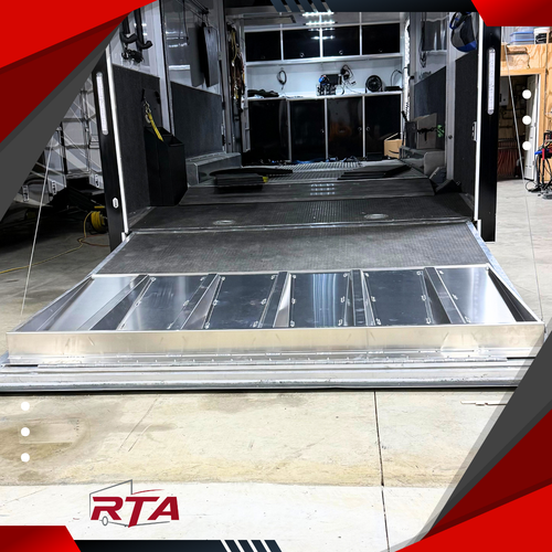 ●	84 inch aluminum race trailer ramp
●	Door car loading ramp
●	Heavy-duty aluminum trailer ramp
●	Wide race trailer loading ramp
●	RTA aluminum race ramp