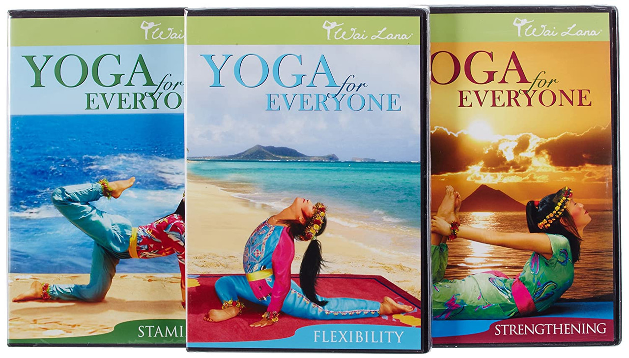 Yoga for Everyone DVD Tripack - Wai Lana
