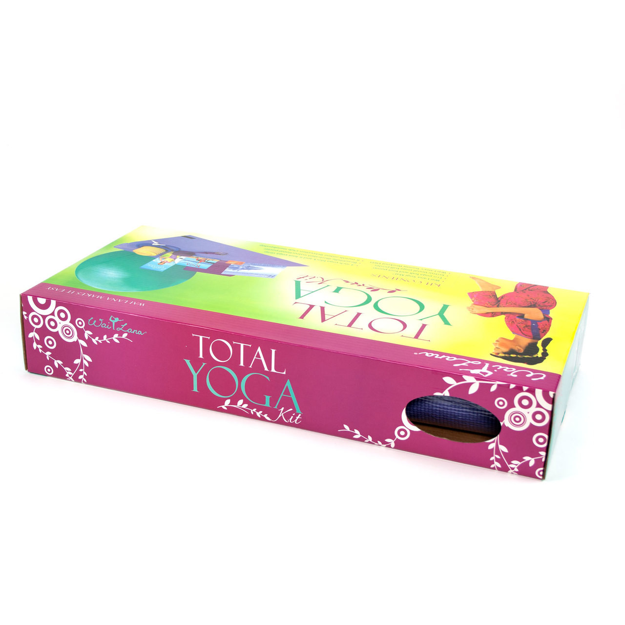 Yoga Kit with Yoga Mat, Toning DVD, ball, block, strap and more