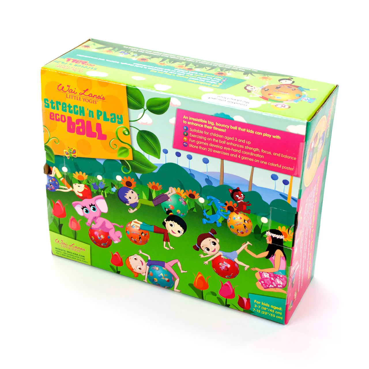 Wai Lana's Little Yogis™ Stretch 'n Play Eco Ball kit - Wai Lana