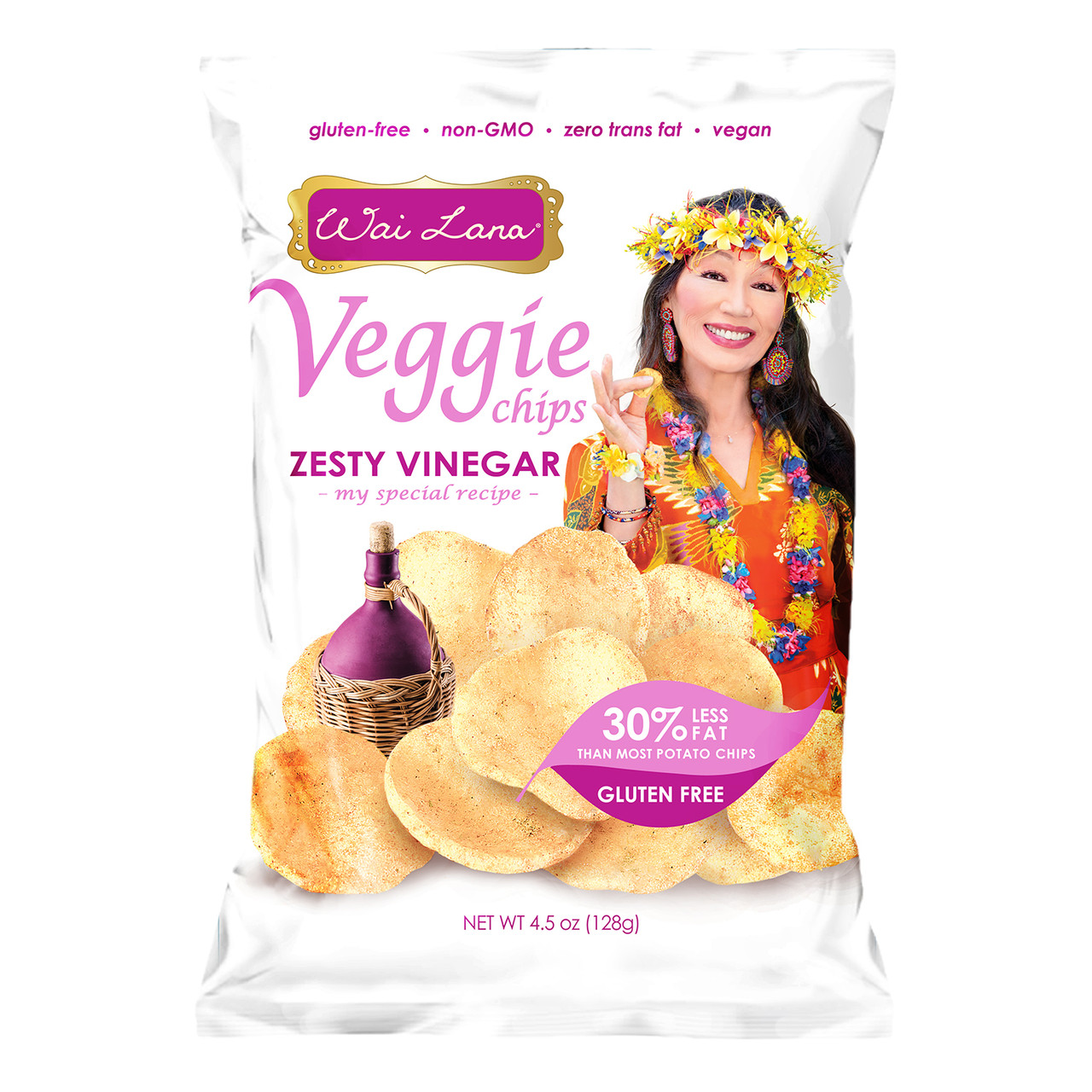 Wai Lana Veggie Chips (Zesty Vinegar Flavor)