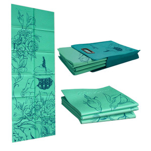 Folding Yoga Mat & Tote Folding Yoga Mat & Tote