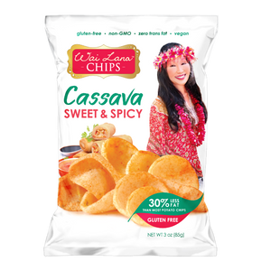 Wai Lana Cassava Chips: Sweet & Spicy (3 oz) Wai Lana Cassava Chips: Sweet & Spicy (3 oz)