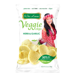 Wai Lana Veggie Chips: Herb & Garlic (4.5oz) Wai Lana Veggie Chips: Herb & Garlic (4.5oz)