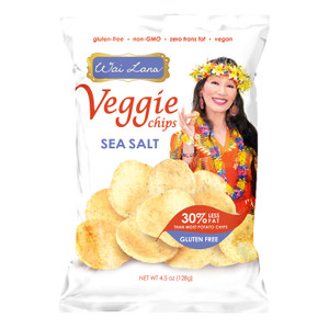 Wai Lana Veggie Chips: Sea Salt (4.5oz)