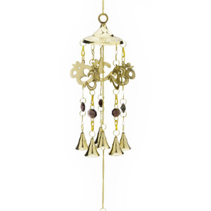 OM Brass Wind Chime