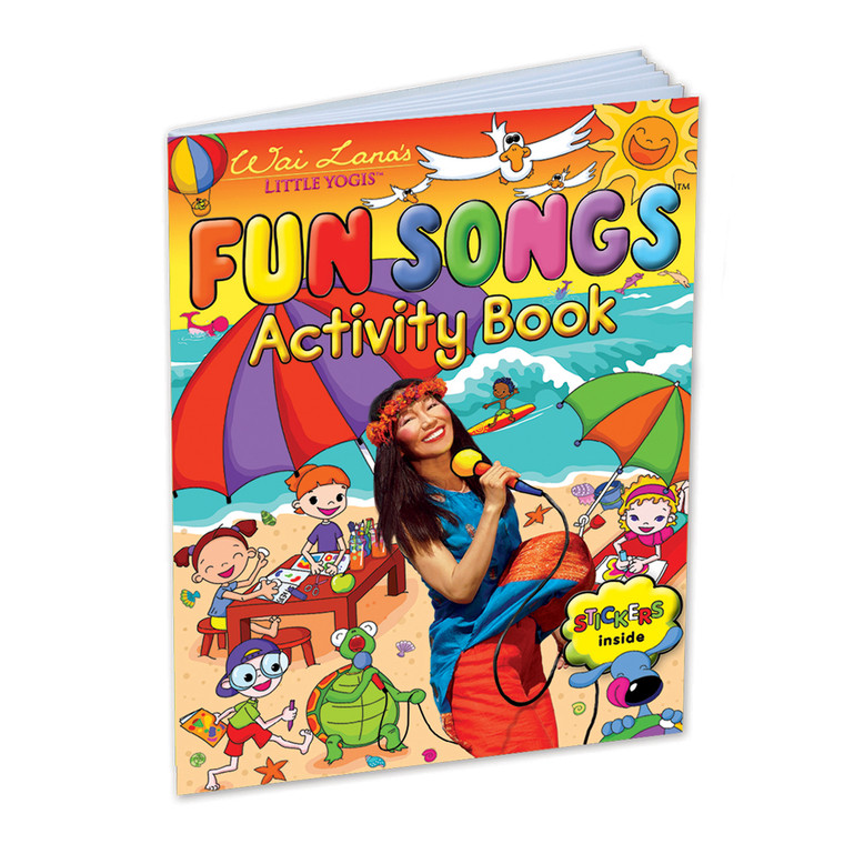 Wai Lana's Little Yogis™ Fun Songs Activity Book