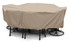KoverRoos®MAX Toast Outdoor Oval/Rectangular Dining Set Cover