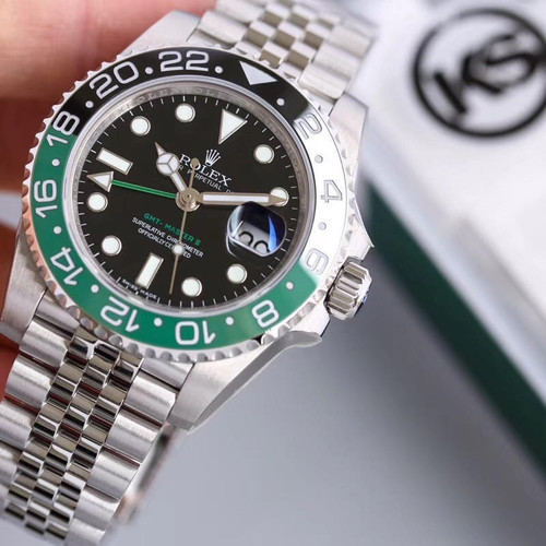 Buy High quality replica Rolex green/black hulk GMT Master 2 watch from HypeRepTime, best replica designer brand website