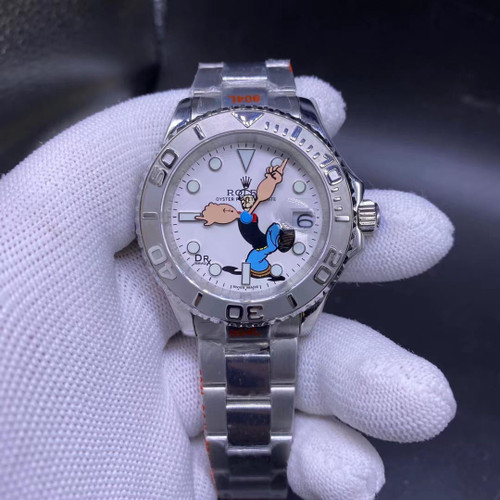 buy High quality replica Plain Jane Rolex Oyster Perpetual Popeye replica from hypereptime Rolex