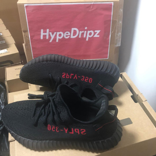 Buy UA High quality rep Adidas Yeezy boost 350 V2 “bred” all black colorway sneaker from HypeRepTime, best replica designer brand website