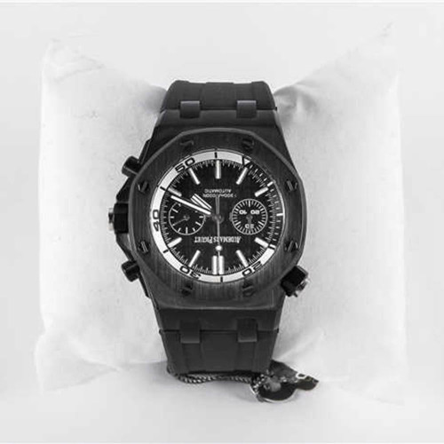 buy High quality replica Plain jane AP Royal Oak Offshore Jewelly All Black replica from hypereptime Audemars Piguet