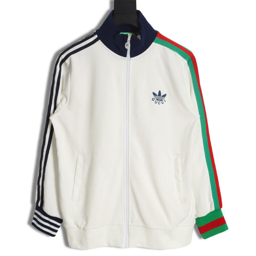 buy High quality replica UA Gucci x Adidas clover joint zipper Jacket replica from hypereptime Gucci
