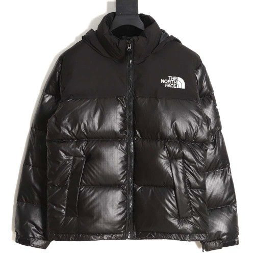 buy High quality replica UA The North Face TNF 23FW novelty nuptse 1996 glossy armband large all black plaid down Jacket replica from hypereptime Other brands
