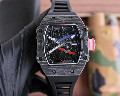 buy High quality replica Plain jane Richard Mille RM67-02 rubber strap Watch (Select colorway) replica from hypereptime richard mille