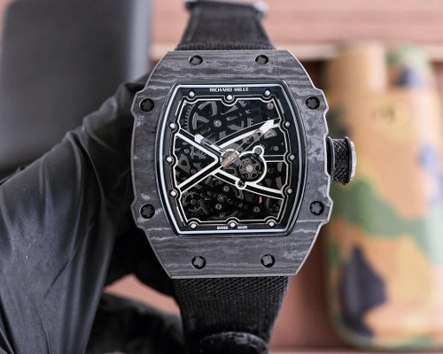 buy High quality replica Plain jane Richard Mille RM67-02 Black Watch (Select colorway) replica from hypereptime richard mille