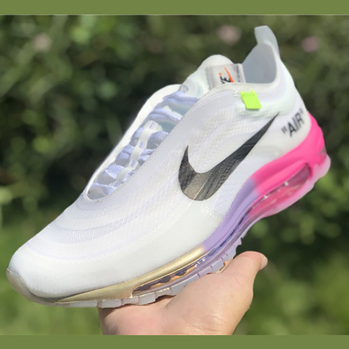 High quality clone replica UA High quality replica off-white x nike air max 97 queen gray pink olorway sneakers  hypebeastreps is the best quality trusted clone replica designer seller website in 2020 2021