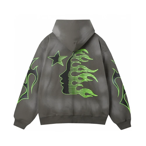 Buy High quality replica UA Hellstar Starry Night Hoodie Camouflage Gray from HypeRepTime, best replica designer brand website