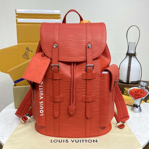 Buy High quality replica UA Louis Vuitton Epi XL grained leather Christopher Backpack Sneaker from HypeRepTime, best replica designer brand website