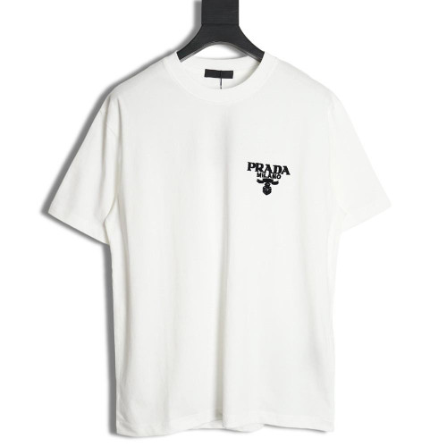 buy High quality replica UA Prada three-dimensional toothbrush embroidery T-shirt replica from hypereptime Other brands