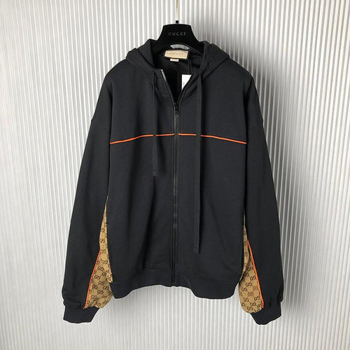 buy High quality replica UA Gucci Cotton jersey zip Jacket replica from hypereptime Gucci