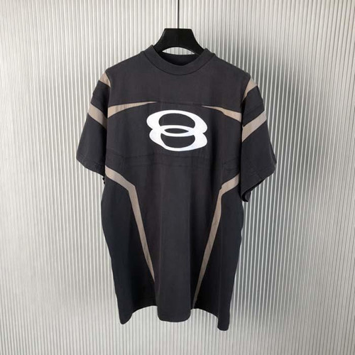 buy High quality replica UA Balenciaga Unity Sports Icon Biker in Oversized Black T-shirt replica from hypereptime Balenciaga