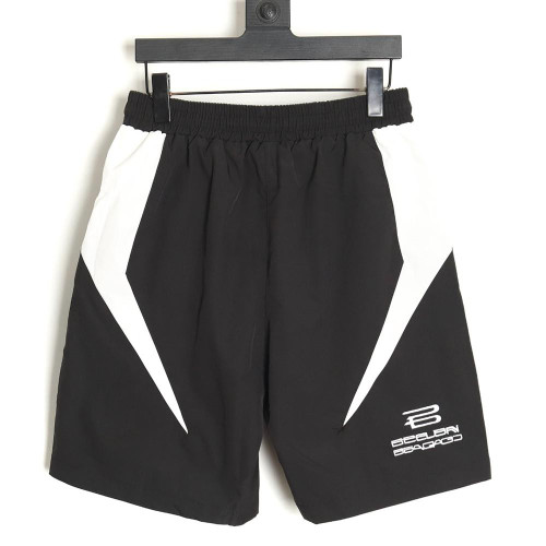 buy High quality replica UA Balenciaga Spring Summer Embroidered Contrast Color Stitching Shorts replica from hypereptime Balenciaga