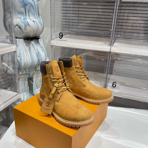 High quality replica UA  Louis Vuitton x Timberland Ankle Boots Sneaker (Select Colorway)