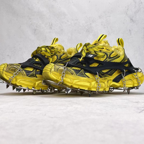 High Quality Replica UA Balenciaga 3XL Ski Yellow And Black Mesh And Polyurethane (Select Colorway)