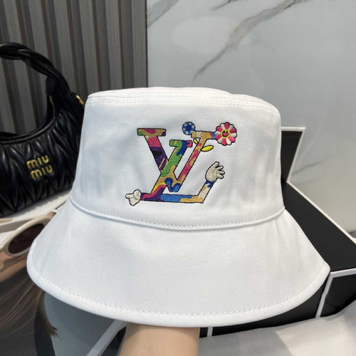 High quality replica UA Louis Vuitton LV x TM Reversible Superflat Bucket Hat