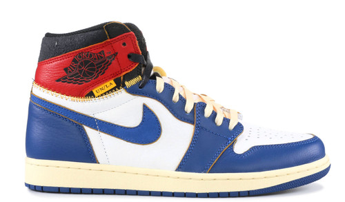 Buy High quality replica UA Union Los Angeles Blue Toe Air Jordan 1 Retro High 1, Sneaker from HypeRepTime, best replica designer brand website
