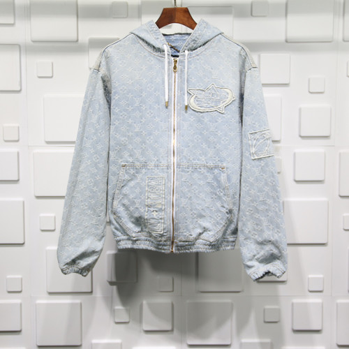 Buy High quality replica UA LV NBA Denim Jacket from HypeRepTime, best replica designer brand website