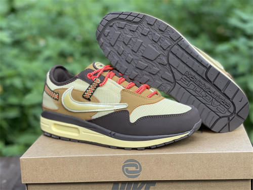 Buy High quality replica UA  Travis Scott x & Air MAX 1“Cactus Jack”, Sneaker from HypeRepTime, best replica designer brand website